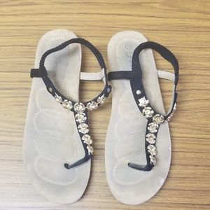Jeweled Sandals
